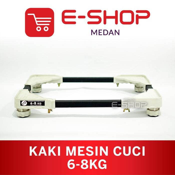 Kaki/Dudukan Mesin Cuci 6Kg - 8 Kg Knockdown Bongkar Pasang Anti Getar
