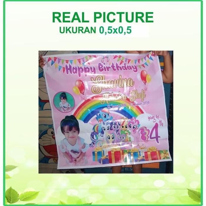 Best Seller Cetak Banner / Backdrop / Wallpaper / Mmt/ Spanduk Ulang Tahun Ultah Anak Tema Spiderman