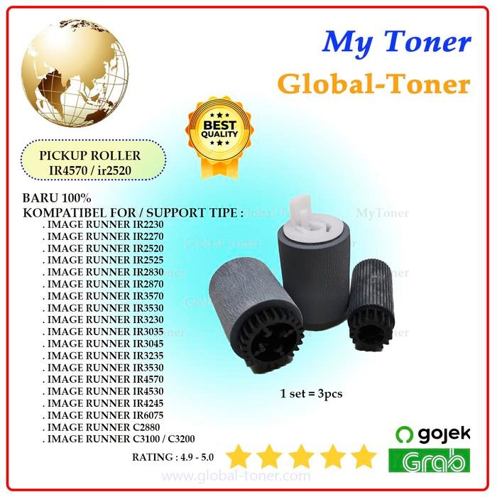 Terlaris 1set pick up roller ( karet penarik kertas) Compatible ir4570 ir-4570 SALE