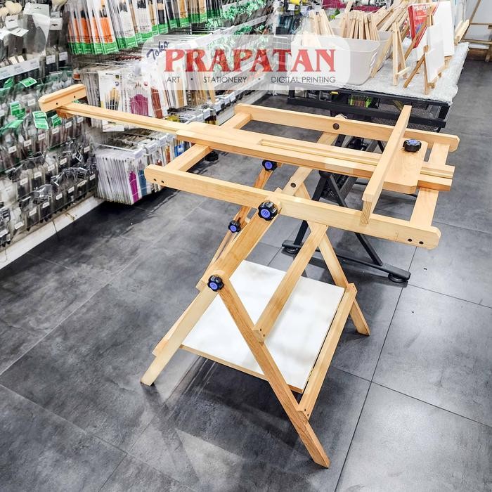 

HOT SALE! Prapatan Standing Easel JALAK Standar Lukis