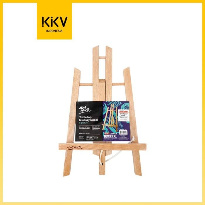 

KKV MONT MARTE Beech Display Easel Tripod Stand Kanvas Lukis Kayu kyj