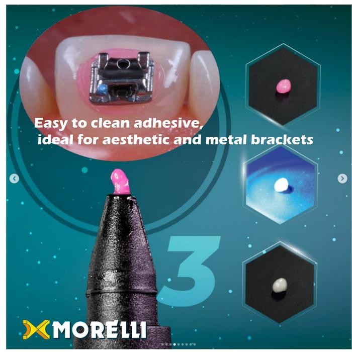 Lem Behel Ortodontis Laser Permanen Kuat Lem Orthobonding Morelli Orthobond Plus