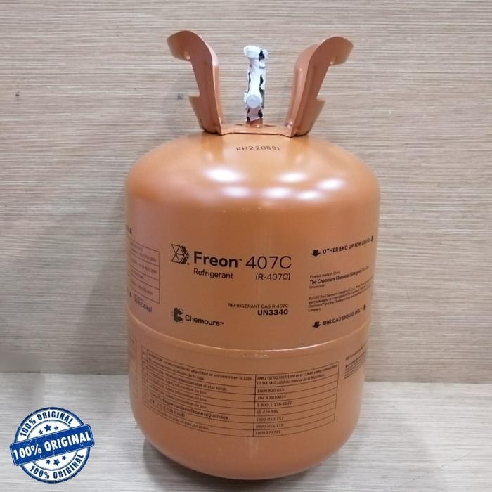 Jual Chemours R407C 10 kg China - Refrigerant R407C / R 407C - R407 C - R 407 C
