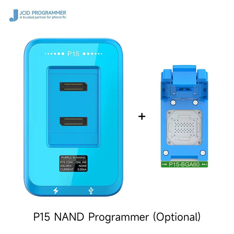 PROMO HARI INI  JC P15 Nand Programmer With BGA315 BGA110 BGA70 BGA60 Module for Phone 6-15 Pro Max 