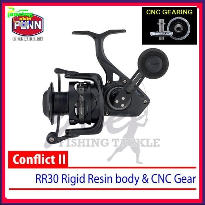 Reel Pancing Reel Penn 5000 Conflict II 5000 Spinning Alat Pancing pen