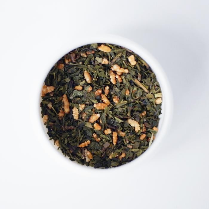 

Genmaicha Green Tea Tea Heaven Teh Hijau Roasted Rice Organik