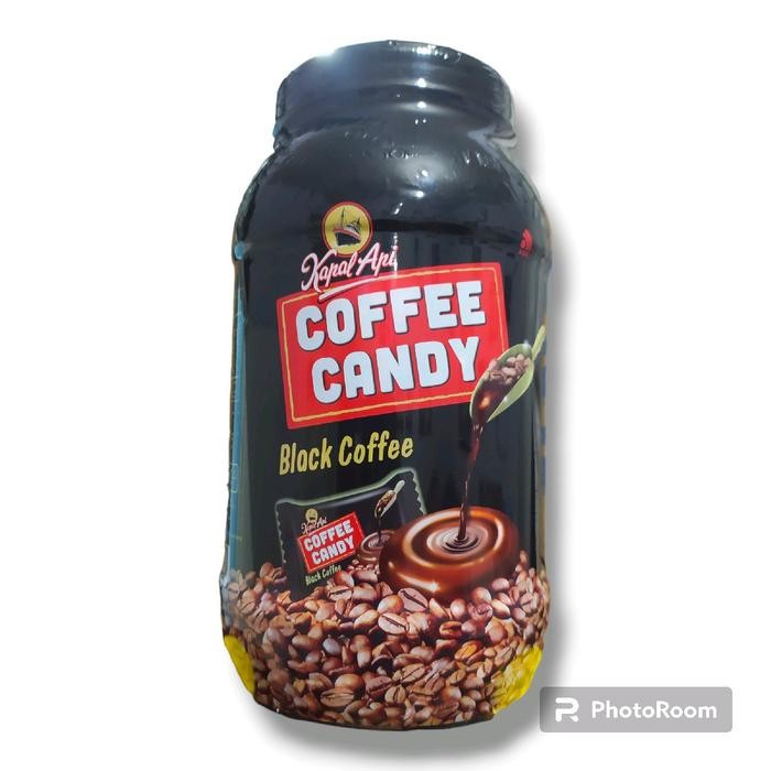 

New Kapal Api Coffee Candy @200 pcs - Permen Kopi Kapal Api Jar isi 200 pcs Food Toples Manis Rasa