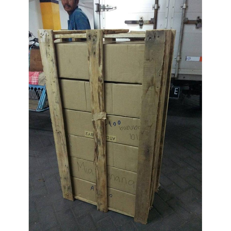 packing kayu solar panel 50wp