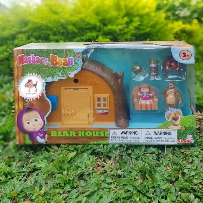 KHUSUS GOSEND Masha and the Bear Bear House Playset
