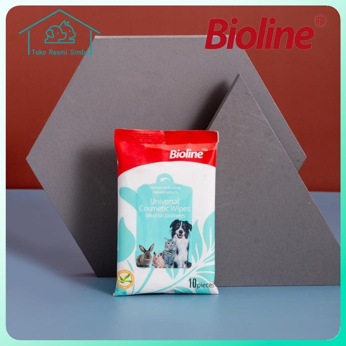

Bioline Universal Cosmetic Wipes 10pcs Ideal on journeys Geman technology natural extracts Ekstrak