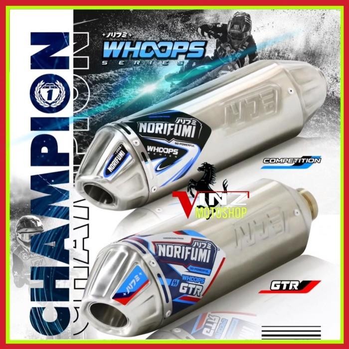 Knalpot Norifumi Whoops Gtr Bore Up Kompetisi Klx Crf 150 Wr 155 Ori