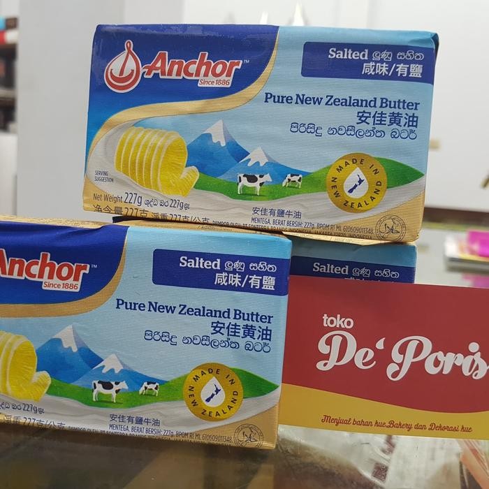 

ANCHOR Salted Butter 200grm butter dingin
