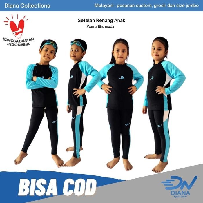 Baju Renang Anak/Baju Renang Anak Laki Laki/Baju Renang Anak Perempuan/Baju Renang Anak Panjang