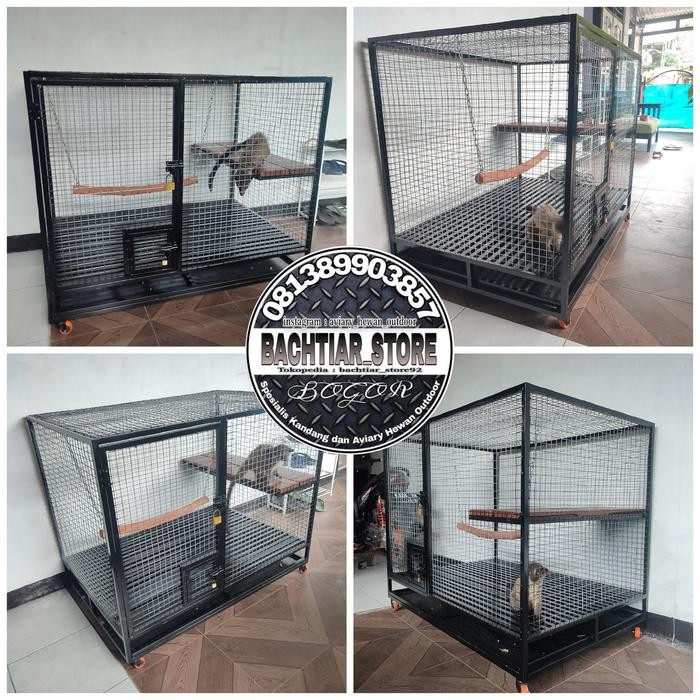 KANDANG KUCING MUSANG OTTER MONYET ANJING UNGGAS