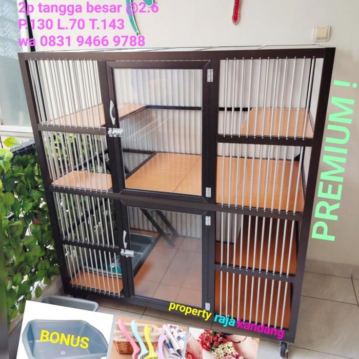 KANDANG KUCING BESAR TINGKAT