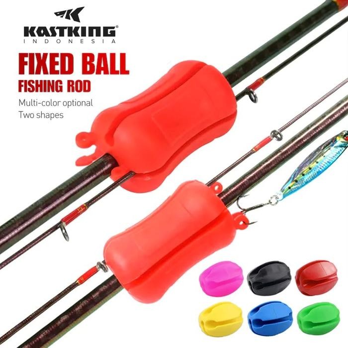 KASTKING x SEAHUNTER Fishing Rod Fixed Ball Silicone Rod Ball Protection Anti-Collision Holder