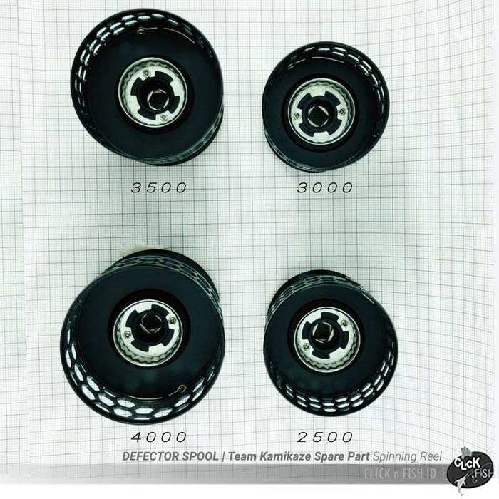 DEFECTOR 4000 HONEYCOMB SPOOL - T. Kamikaze Spare Part - Spinning Reel