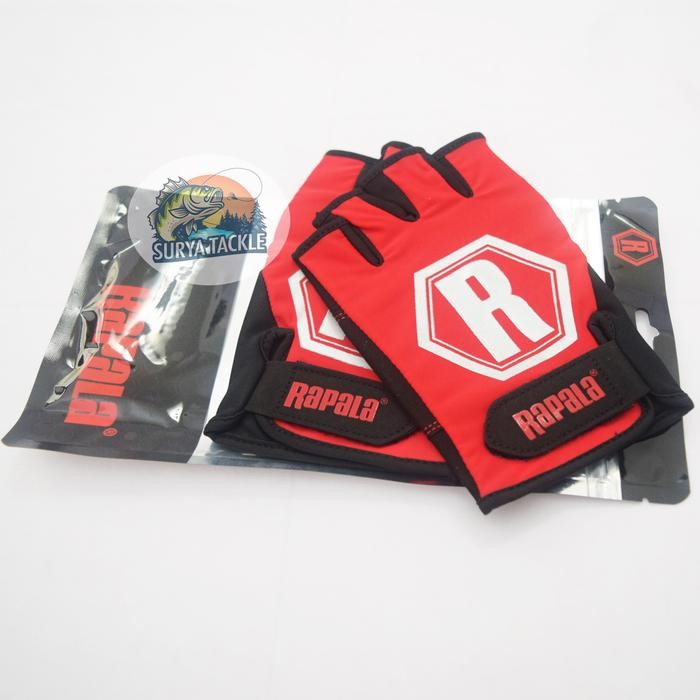 Sarung Tangan Mancing Rapala Gloves Jigging Popping Trolling Mandas