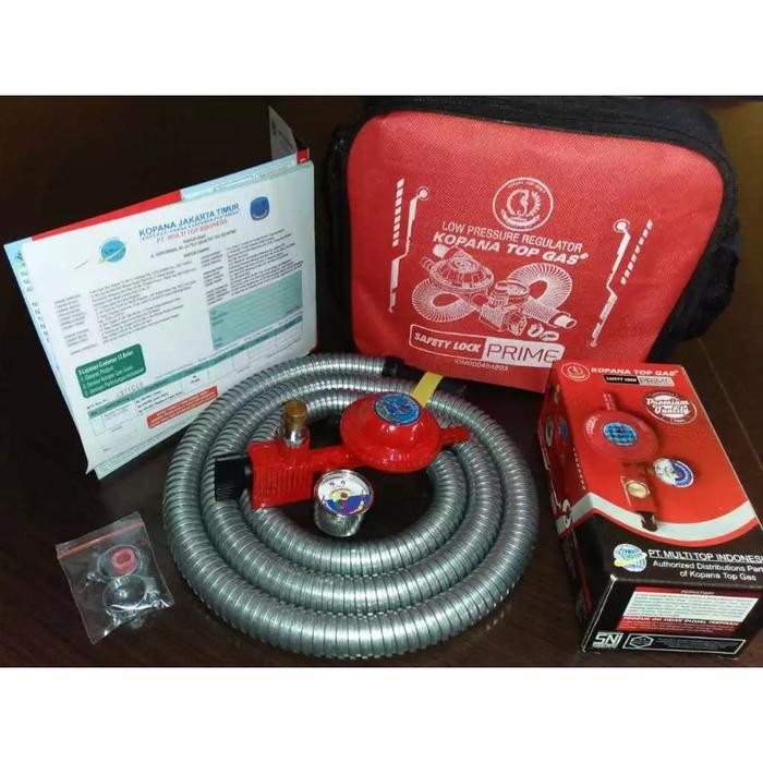 Regulator Gas Elpiji Lpg Kopana Pertamina Safety Lock Prime Pengaman Kompor Gas Elpiji Pasti Diskon