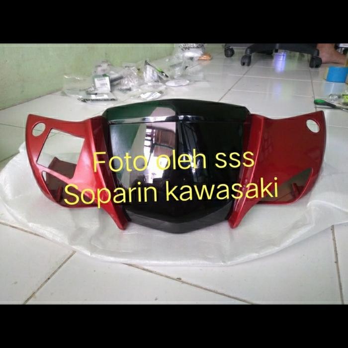 PREMIUM batok stang depan zx 130 merah