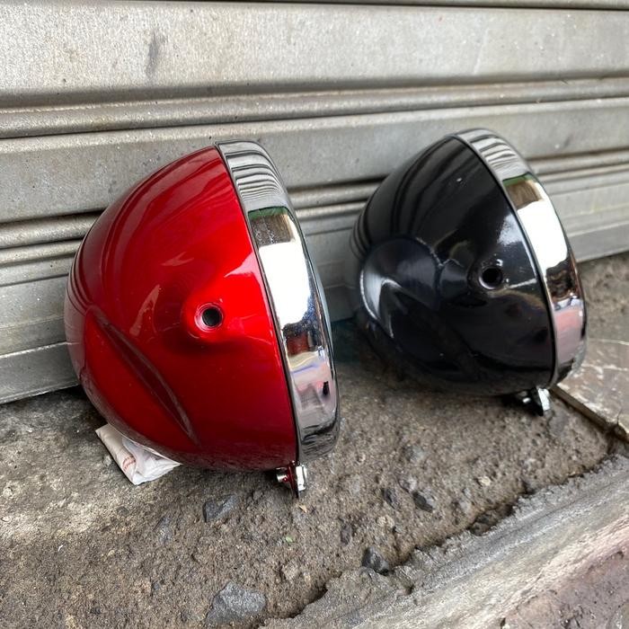 PREMIUM Batok Lampu cb125 merah dan hitam