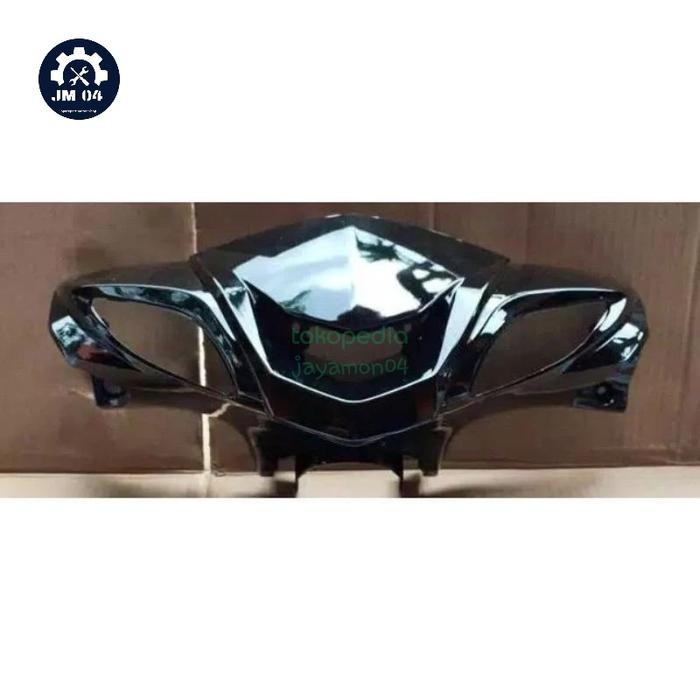 PREMIUM COVER BATOK DEPAN MOTOR YAMAHA XEON KARBU WARNA HITAM