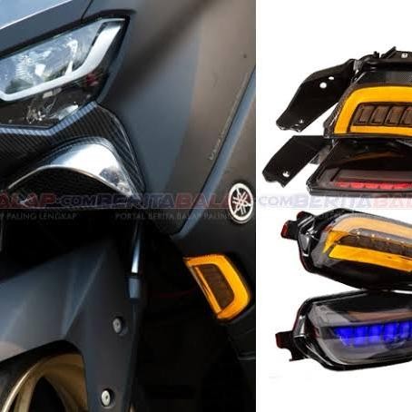 Lampu Sein Led Cyber All New Nmax-155 2020 / Aerox-155 2020 JPA
