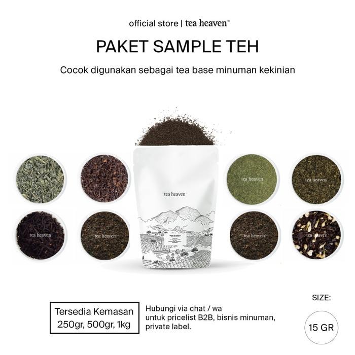 

Artisan Tea Cafe / Sample Pack / Tea Tasting