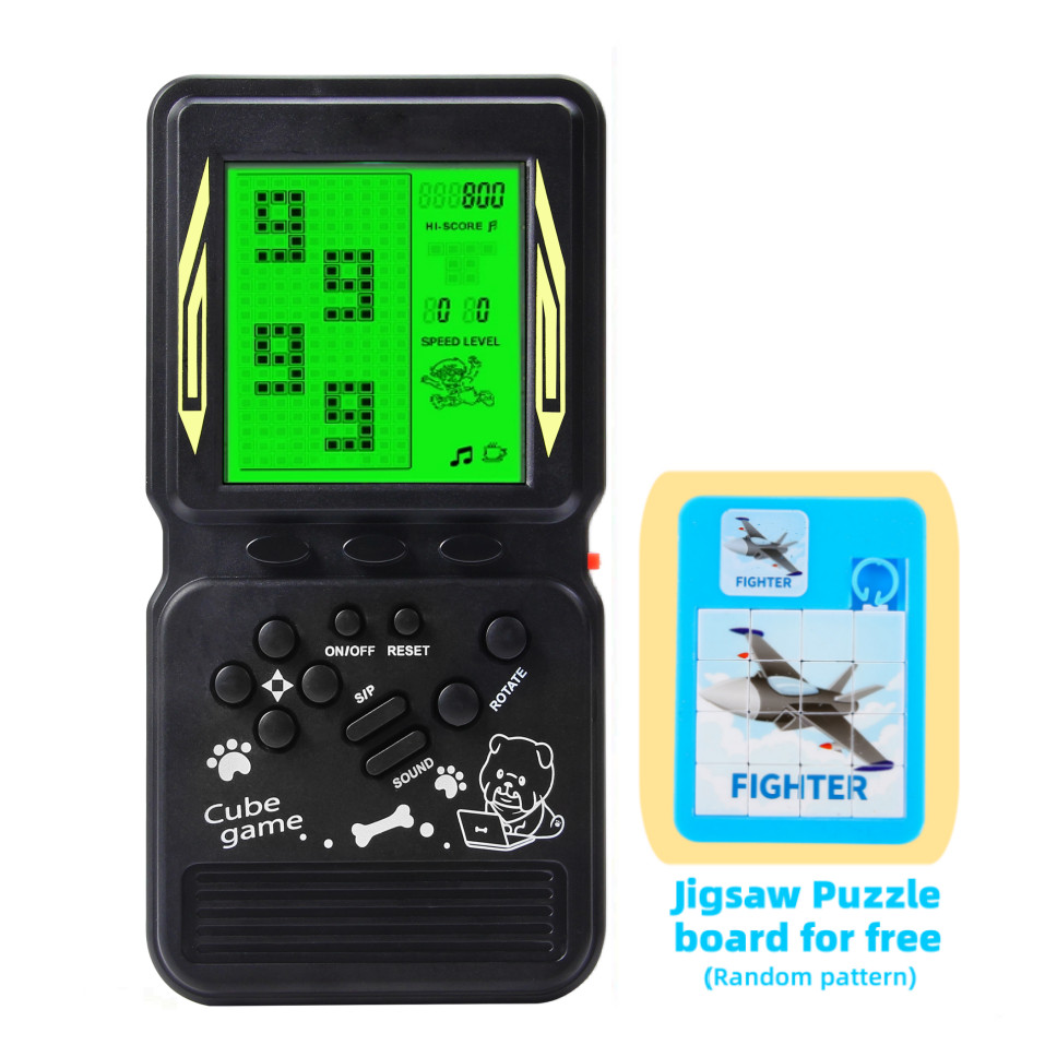 JXD Classic brick game console green backlight large screen nostalgic