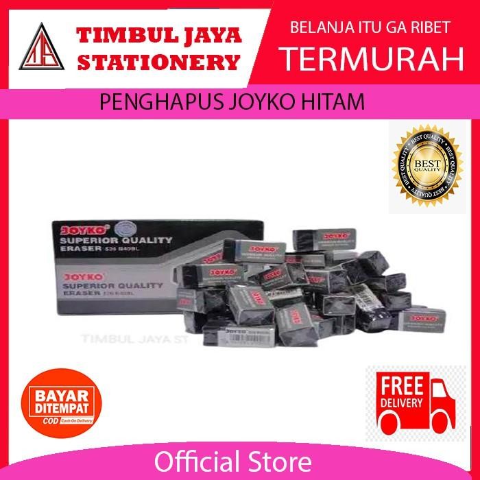 

Penghapus joyko Penghapus joyko 1 pack Penghapus hitam B40BL isi 40pcs