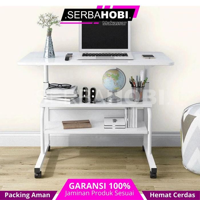 {{{{}}] Meja Laptop Portable 3 Tingkat / Meja Laptop Portable