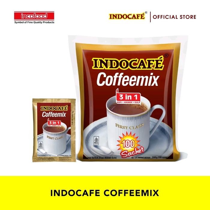 

Indocafe Coffee Mix 1 Bag Isi 100 Sachet Kopi Minuman Instan