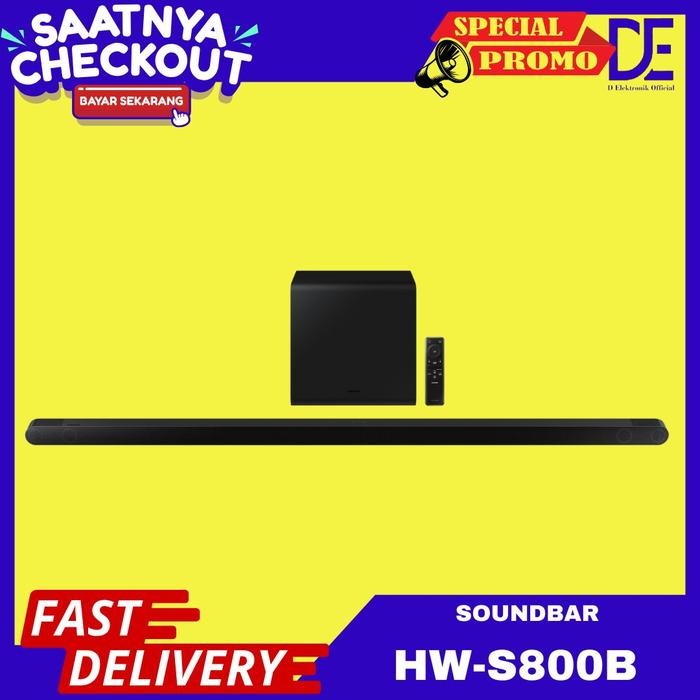 Samsung Soundbar HW S800B Dolby HWS800B Wireless HW S800 Atmos