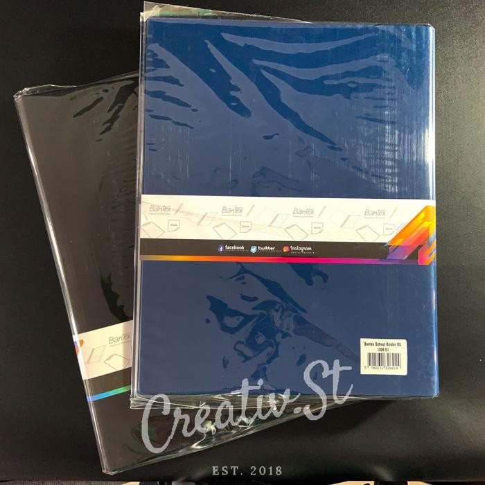 

Bantex Binder B5 Bahan Kulit Bahan Tebal 1326