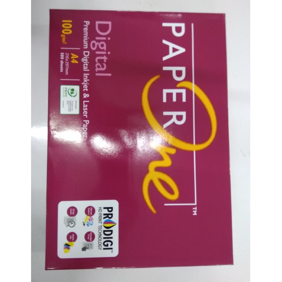 

KERTAS HVS PAPERONE A4 100 gsm / HVS KERTAS PRINT & FOTOCOPY