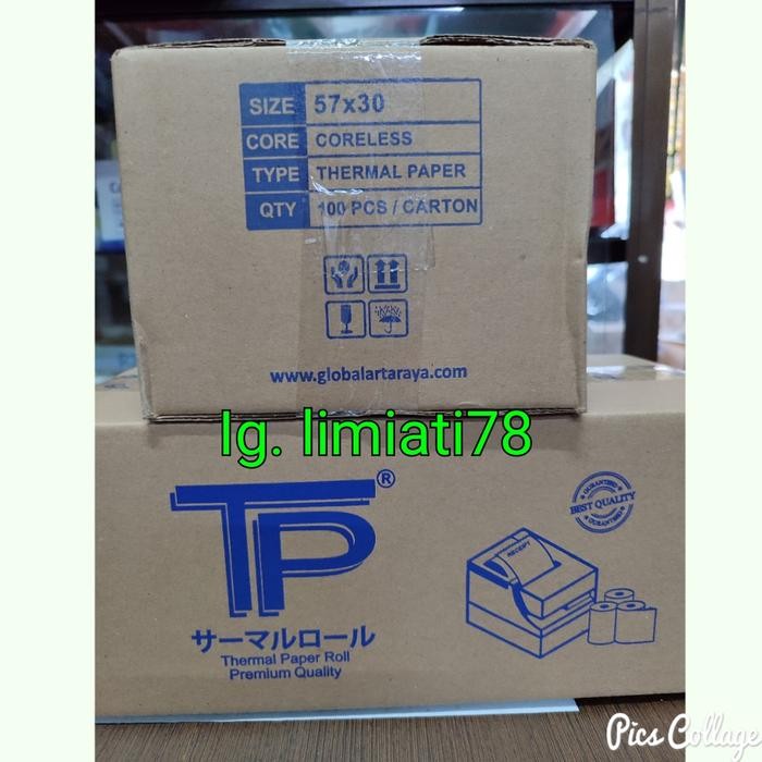 

Kertas Thermal 57 x 31 isi 100 roll