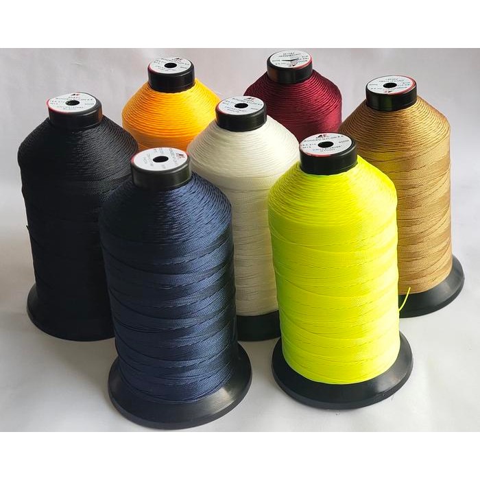 Benang jahit kulit tas, sepatu, jok dan Layangan, Bonded Nylon M13