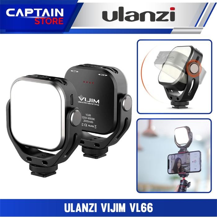 ULANZI VIJIM VL66 LED - ULANZI VIJIM VL66
