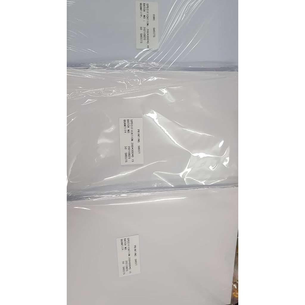 

PVC bahan ID card instan 50 sheets Amanda