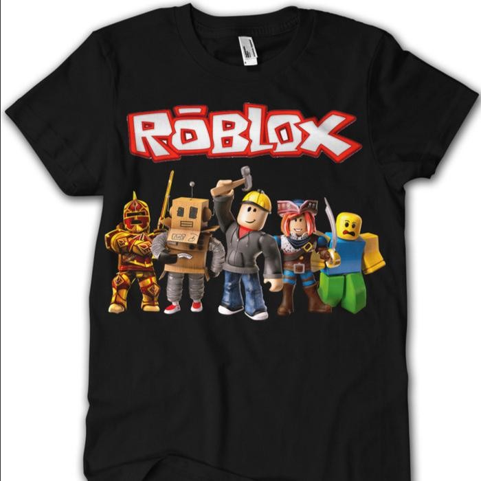 Kaos Anak Roblox - Baju Roblox - Kaos Game - Baju Anak Game