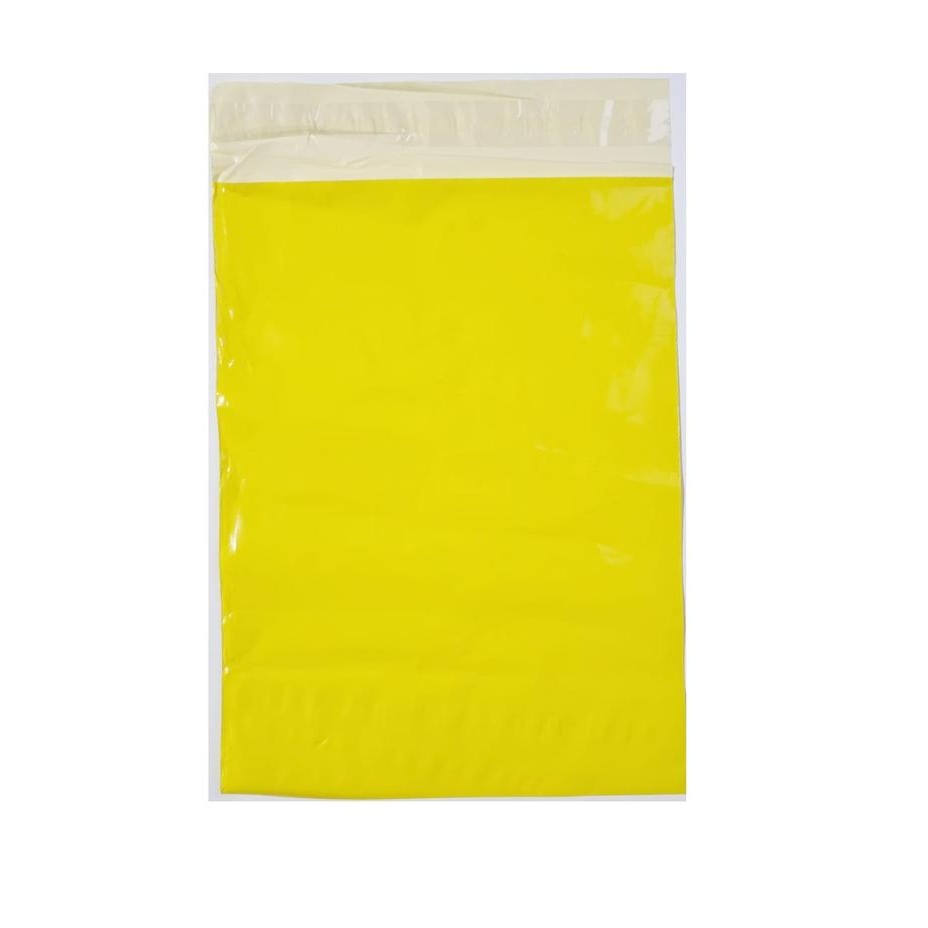 

POLYMAILER 100PCS 35X50CM YELLOW GLOSSY PLASTIK POLYMAILER KUNING KODE 1205