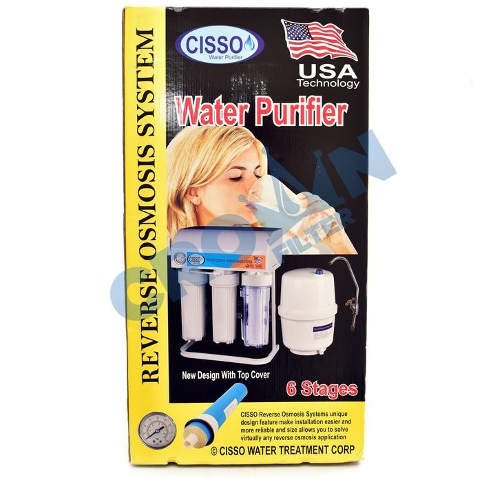 Cisso 100Gpd 6 Step Reverse Osmosis (Ro) System