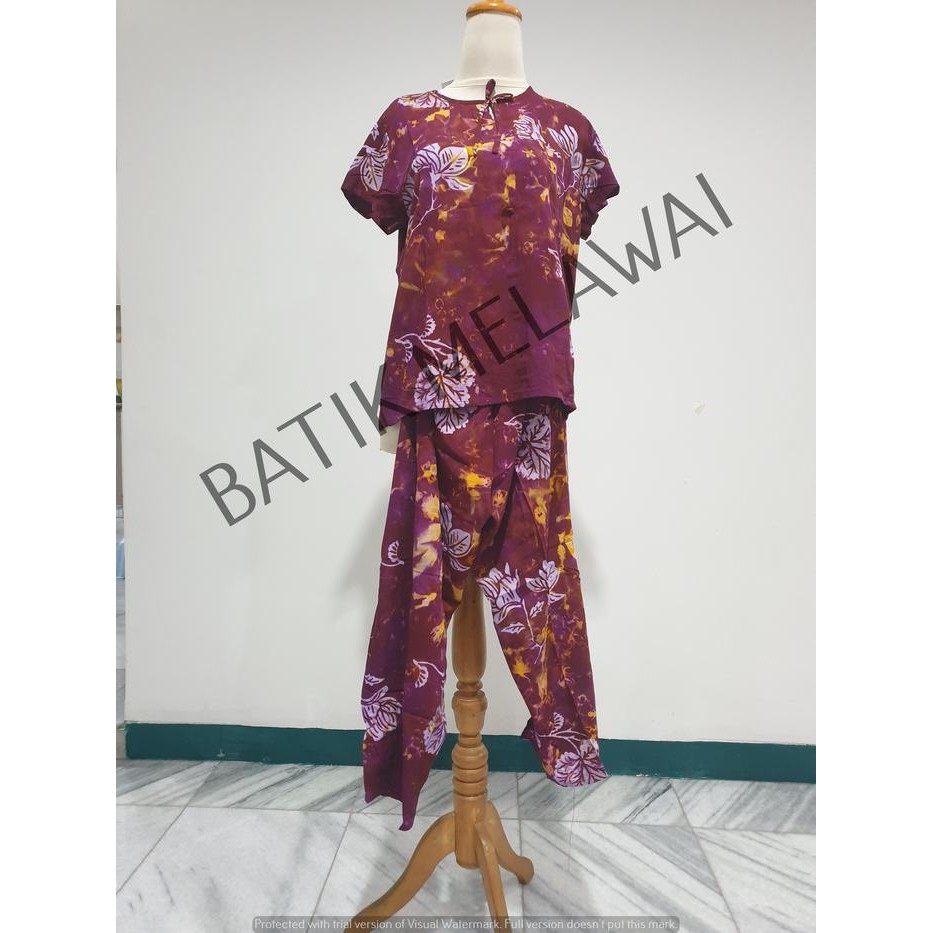 Setelan Batik PREMIUM SUNAN celana panjang tangan pendek AR CSW OP *