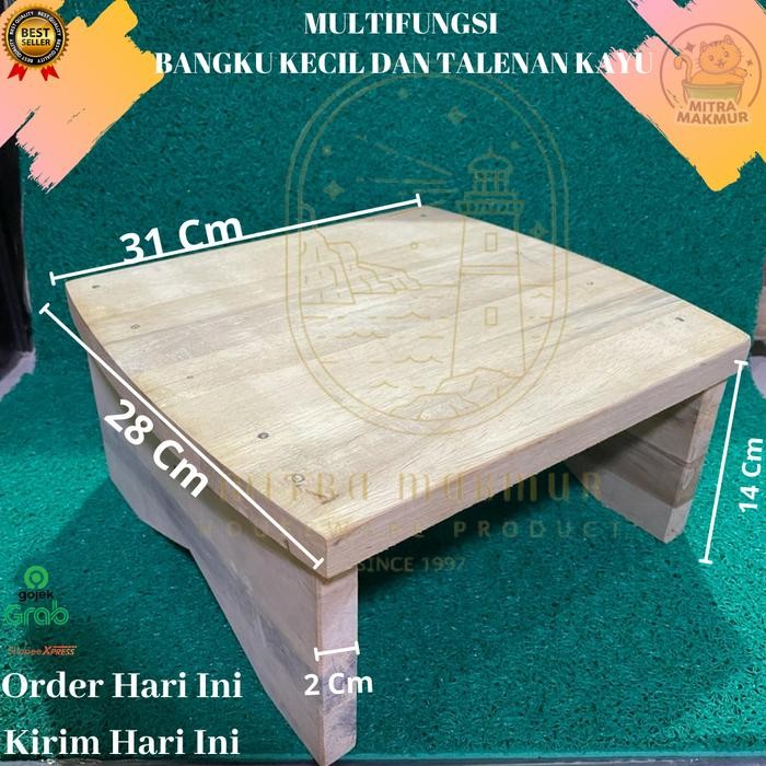 MULTIFUNGSI BANGKU KECIL DAN TALENAN KAYU JUMBO *