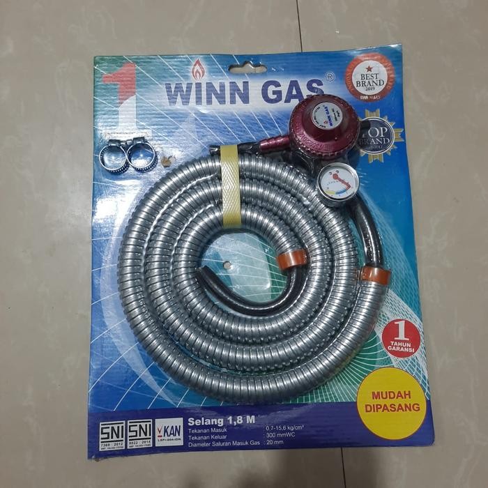Selang Kompor Regulator Win Gas *