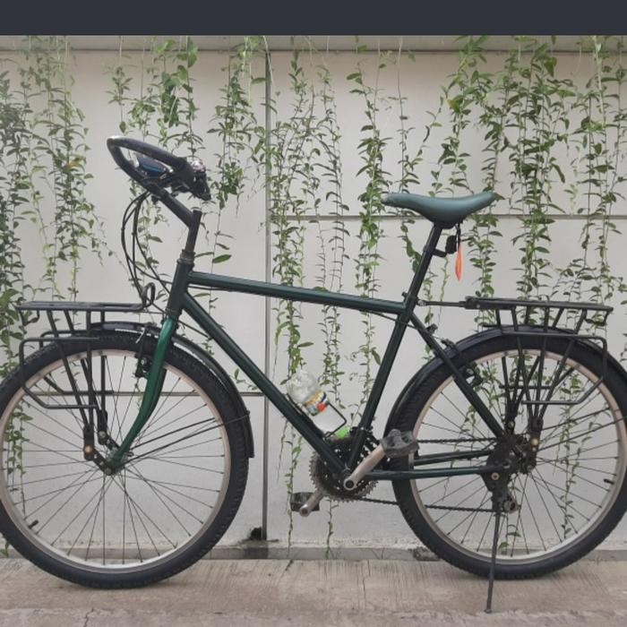 Spakbor sepeda 26/ slebor hitam silver