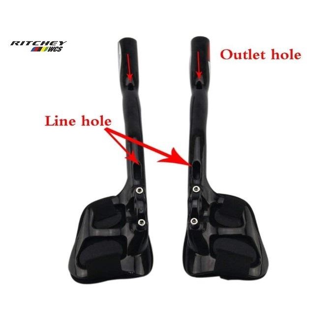 TT Bar Handlebar Carbon RITCHEY Arm Rest Bar Aero Roadbike Original