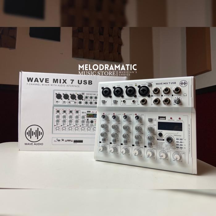 Mixer Wave Audio Mix7Usb Pasti Diskon