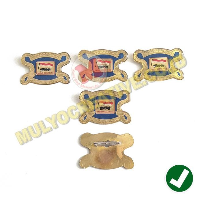 

Emblem Laskar Merah Putih Emblem Pin LMP Murah Warna Biru PREMIUM