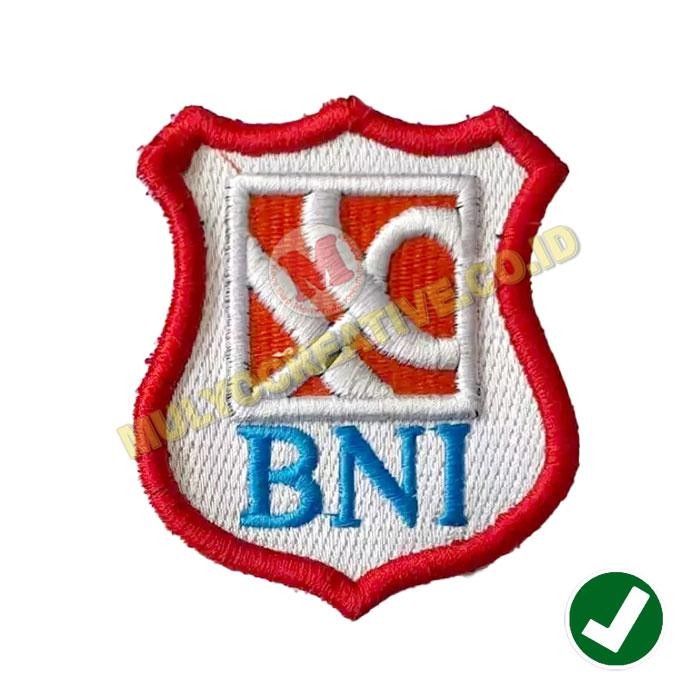 

Badge Patch Bank BNI Atribut Seragam Bordir Bet Logo Bank BNI PREMIUM
